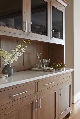 Amerock 7-9/16" Faircrest Satin Nickel Drawer Pull