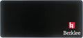 Berklee College of Music Classic Cloth Desk Mat, Durable Office Supplies, Non-Slip Base, Responsive Desk Pad with Smooth Cloth Surface, Black
