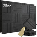 Soundsbay Sound Proof Foam Panels for Walls Self-Adhesive, 18-Pack 12"X12"