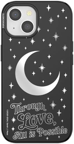 PopSockets iPhone 15 Phone Case with MagSafe- All is Possible | Magnetic, Wireless Charging, Camera & Drop Protection, Acotar, Throne, Glass, Sarah, Bookish
