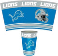 FANMATS 34655 NFL - Detroit Lions Wastebasket | Blue | 15"x10.5"x10.5" | Primary Logo, Helmet, & Wordmark