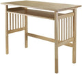 Winsome Mission Folding Computer Desk, Beechwood, 30"