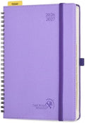 POPRUN Weekly Planner 2026-2027, 8.5" x 10.5" Academic Year Calendar Book