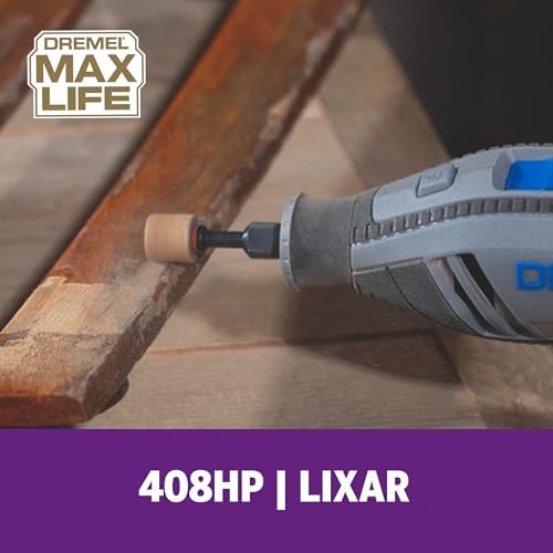 Dremel 408HP Max Life 60 Grit Carbide Sanding Drum/Hole Saw Bit