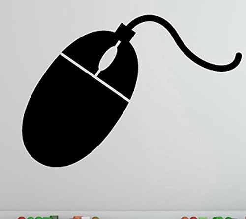 Office Supplies Wall Decals Stickers ID009, Black, 72 Inches