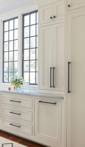 Amerock 12-5/8" Faircrest Matte Black Drawer Pull