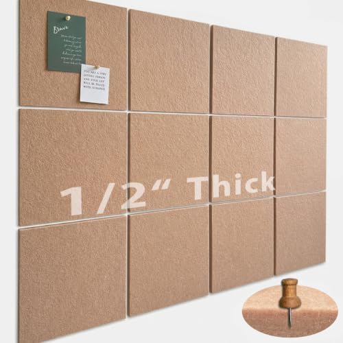 48" x 36" Large Felt Bulletin Board 1/2" Thick, Salmon Pink