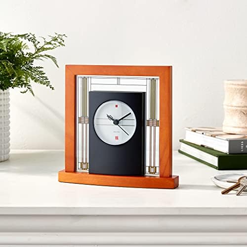 Bulova B7756 Willits Frank Lloyd Wright Table Clock