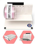 The Label Ledge – Original Patented Candle Label Applicator Tool (Made in USA) | Precise Label Placement Tool for Jars, Bottles & Candle Vessels