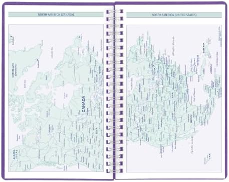 Blueline® 2027 Timanager® DuraFlex 5-Day Weekly Planner, 13 Months, December to December, Poly Cover, 9.0625" x 5.875", Purple (C5910V.86T)