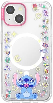 PopSockets iPhone 13 Phone Case with MagSafe- Stitch Snacks
