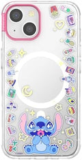 PopSockets iPhone 13 Phone Case with MagSafe- Stitch Snacks
