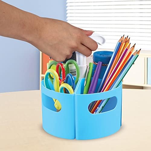 Learning Resources Create-a-Space Storage Mini Center, Blue