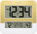 La Crosse Technology L73859 Two-Tone Atomic Digital Clock with Temperature