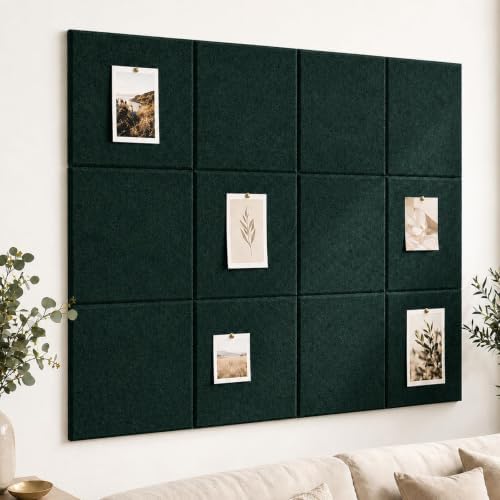 Felt Bulletin Board Tiles, Cork Board Alternative, 48 x 36 in