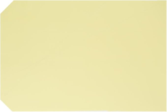 Blumberg's Top Bound Legal and Report Covers for Legal and Business Documents (9 x 12-1/2, 100 per Box, Canary, Antique Manuscript, No Panel, Scored & Cornered, Plain) Use for Letter Size Documents