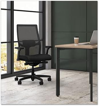 HON Ignition 2.0 Ergonomic Office Chair, Lumbar Support, Desk Chair, Black