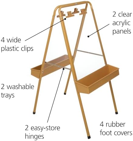 Colorations 2-Way Indoor/Outdoor Acrylic Panel Easel