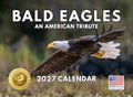 JJ Audubon Tribute Bald Eagle Calendar 2027 Monthly Wall Calender 12 Month