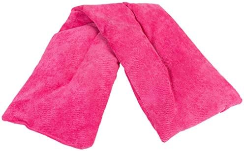 Bed Buddy Heated Aromatherapy Neck Wrap, Lavender & Rose Scented - Microwavable Hot & Cold Therapy for Sore Muscles, Stress Relief, and Relaxation - Soft Plush Fabric with Lavender and Rose