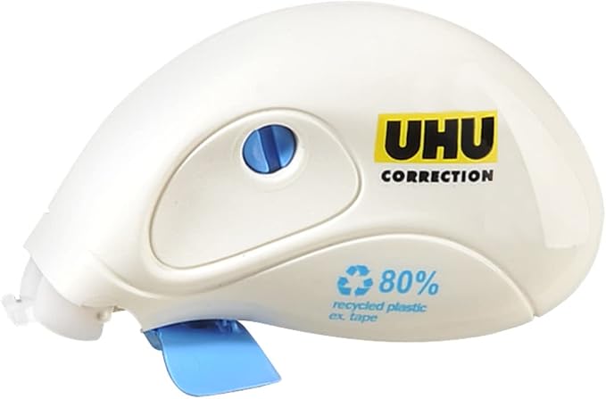 UHU Set of 4 Mini Corrector Rollers 6 x 5 mm