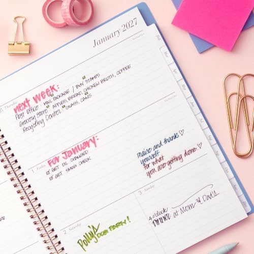 Blue Sky 2027 Weekly & Monthly Planner Calendar, 8.5"x11", Elenora