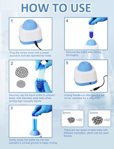 Xin Tester Lab Mini Vortex Mixer 100ml DIY Model Paint Shaker 3000RPM