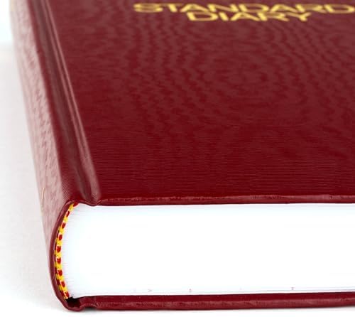AT-A-GLANCE 2027 Daily Planner, Standard Diary, 7.75" x 12" Journal, Hardcover, Red (SD3761327)
