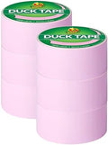 Duck Brand Color Duct Tape, 6-Roll, Baby Pink (240976_C)