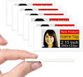 [Santek] EZ Sign NFC E-Paper Display – No Battery, Ultra-Thin 0.13”, Rewritable 4-Color Digital Display, App-Controlled (iOS/Android/PC), IP65 (White, 2.13" 6pcs, No Stand and Clip Included)