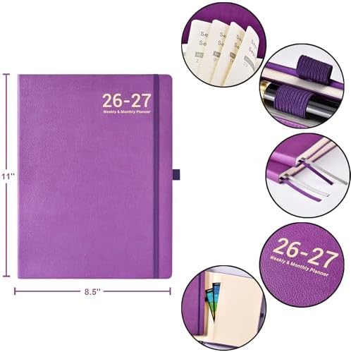 Planner 2026-2027- JUL 2026 - JUN 2027, Weekly and Monthly planner
