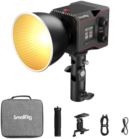 SmallRig RC 60B COB Video Light, Portable Continuous Output Light