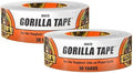 GORILLA White Duct Tape, 1.88" x 30 yd, 2-Pack