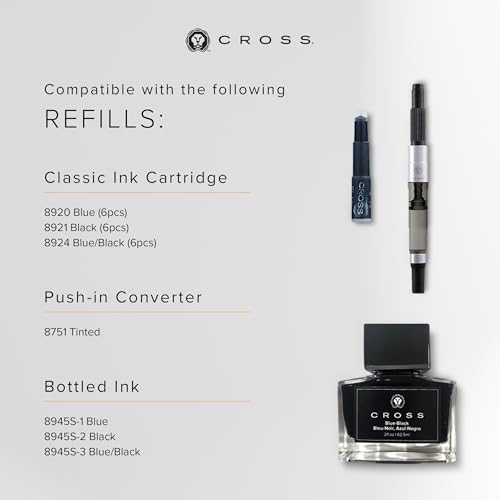 Cross Bailey Light Polished Green Fountain Pen, Extra-Fine Nib