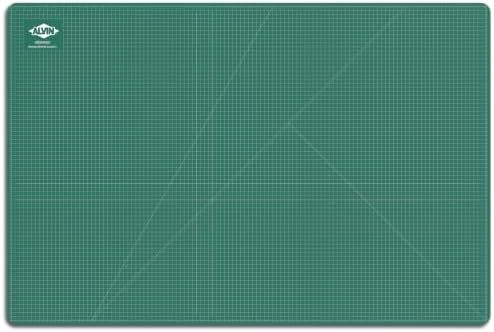 ALVIN GBM Self-Healing Cutting Mat 40 x 60 inch | Double-Sided Green/Black | 5-Layer Gridded Surface for Arts, Crafts and Sewing - Model GBM4060