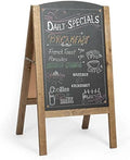 Ilyapa A Frame Chalk Board Easel Sign 18x31.5 in - Sandwich Signs Outdoor