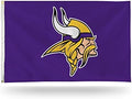 NFL Rico Industries Standard 3' x 5' Banner Flag Single Sided - Indoor or Outdoor - Home Décor