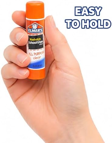 Elmer's All Purpose School Glue Sticks, Acid-Free and Washable, 7 Grams, 60 Count - Arts & Crafts, Projects, #1 Teacher Brand
