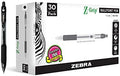 Zebra Pen Z-Grip Retractable Ballpoint Pen, Black Ink, 0.7mm, 30 Bulk-Pack
