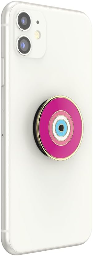 PopSockets Adhesive Phone Grip, Holder, Phone Stand, Evil Eye - Enamel Evil Eye Lover