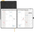 POPRUN Monthly Planner 2027-2028, 8.5"x10.5", 18 Month, Jan 2027-Jun 2028