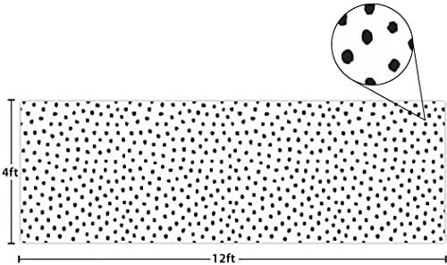 Teacher Created Resources Black Painted Dots on White Better Than Paper® Bulletin Board Roll (TCR77460)