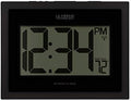 La Crosse Technology 513-54087-INT Atomic Digital Wall Clock with Indoor Temperature
