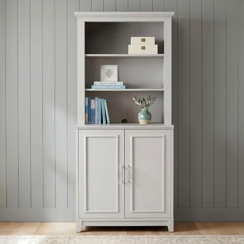 Martha Stewart Lily Pond Modular Hutch, Sharkey Gray