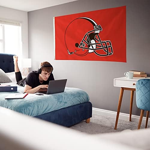 NFL Rico Industries Standard 3' x 5' Banner Flag Single Sided - Indoor or Outdoor - Home Décor