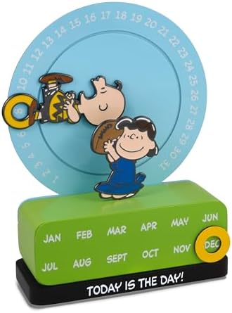 Hallmark Peanuts Magnetic Perpetual Calendar (Charlie Brown and Lucy)