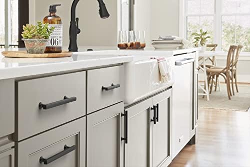 Amerock 5-1/16" Everett Matte Black Drawer Pull