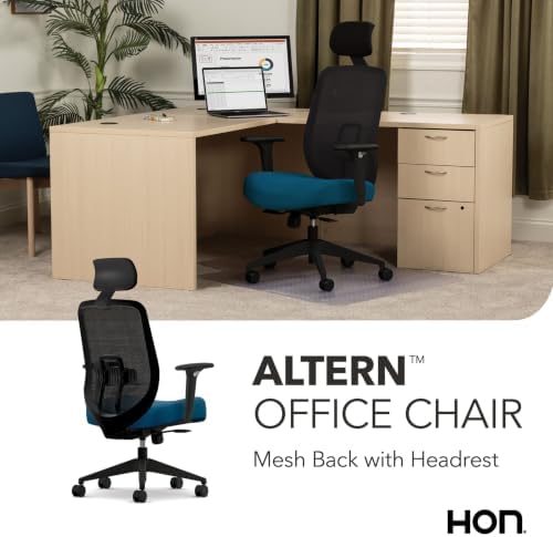 HON Altern Ergonomic Office Chair, Office Desk Computer Chair, Peacock
