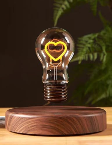 MOOCCI Magnetic Levitating Bulb Lamp, Floating Light Desk Night Light