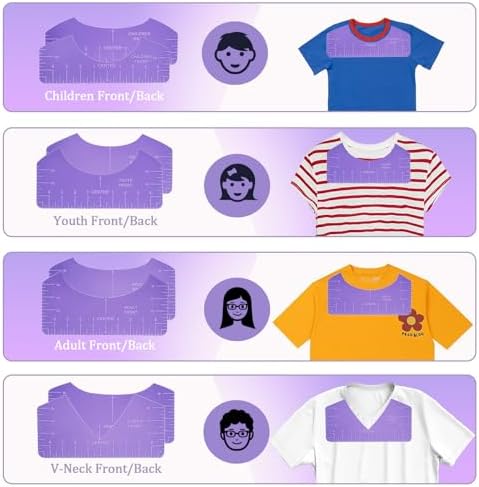 QUKLOGEN Sublimation Shirts Tool Kits
